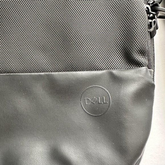 Dell 15” Laptop Carrying Case Briefcase Shoulder Bag For Computer Black - Picture 3 of 16
